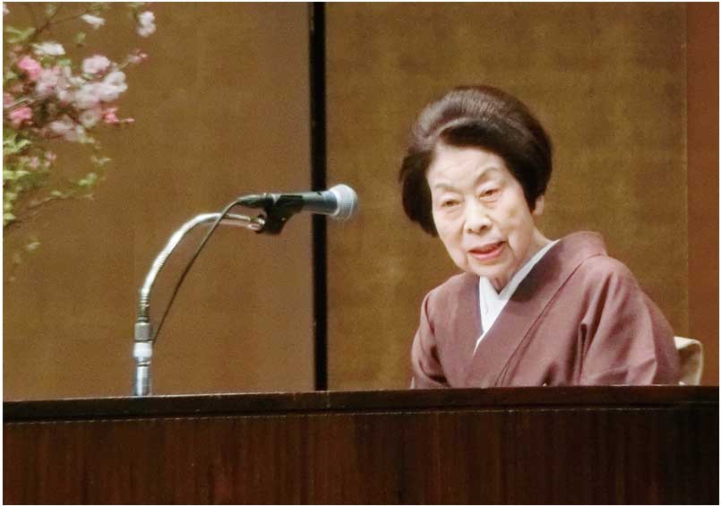 大月学院長/第５９回認定証授与式