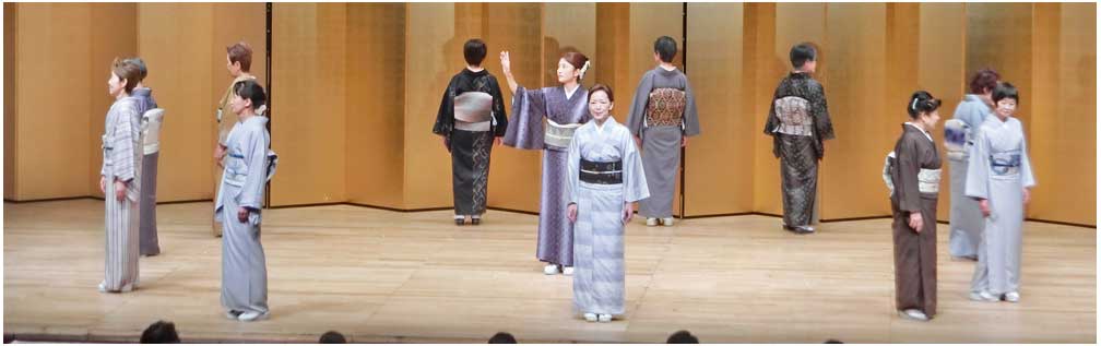 松戸①/きものショー「きもの・染めと織りの世界」