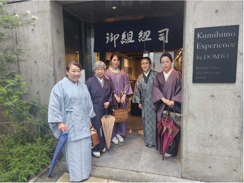 きものでおでかけ②/神楽坂 「道明」にて