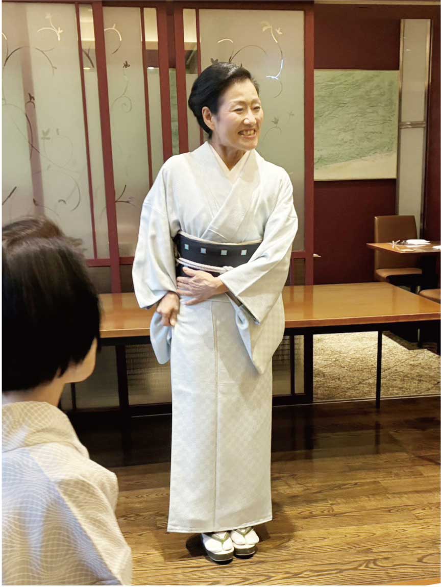 直田講師/きもの着付け講師